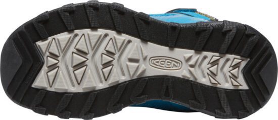 Keen WANDURO MID WP CHILDREN fjord blue/fuchsia purple Velikost: 27/28 - Obrázek 2