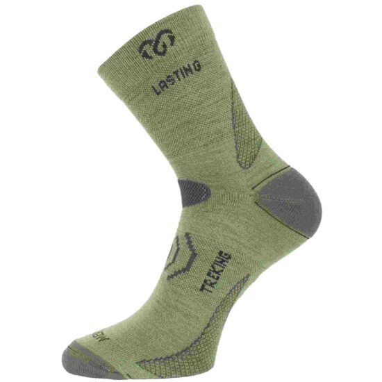 LASTING merino ponožky TNW zelené Velikost: M/38-41