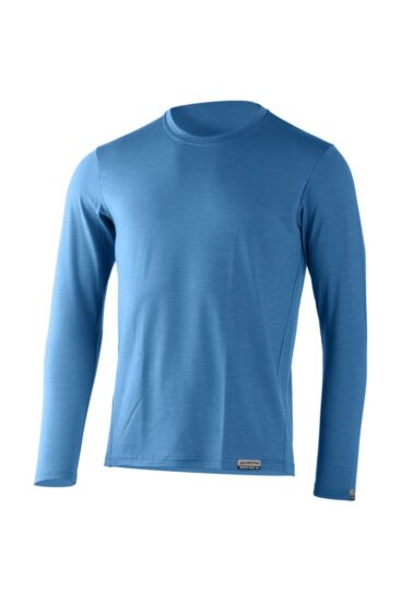 Lasting ALAN 5353 modré pánské merino triko Velikost: XXL 8596445028775