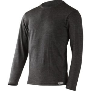 Lasting ALAN 8169 šedé pánské merino triko Velikost: M