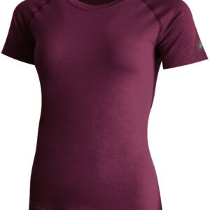 Lasting ALEA 3838 vínové dámské merino triko Velikost: 2XL