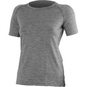 Lasting ALEA 8484 šedé dámské merino triko Velikost: XL