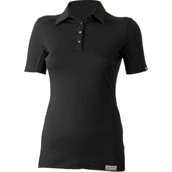Lasting ALISA 9090 černá dámská merino polo košile Velikost: XL