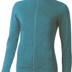 Lasting ALMA 5858 modrá dámská merino mikina Velikost: S