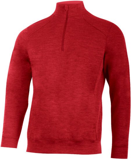 Lasting AMIR 3636 červená pánská merino mikina Velikost: 2XL