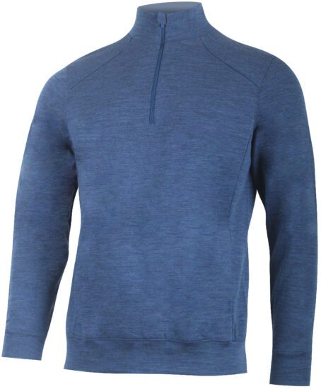 Lasting AMIR 5252 modrá pánská merino mikina Velikost: XL