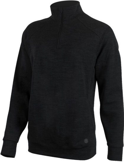 Lasting AMIRA 9090 černá dámská merino mikina Velikost: XL