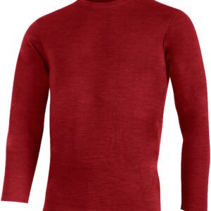 Lasting ANDRES 3636 červená pánská merino mikina Velikost: L