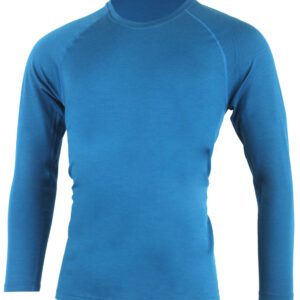 Lasting ATAR 5454 modré pánské merino triko Velikost: M 8596445228793