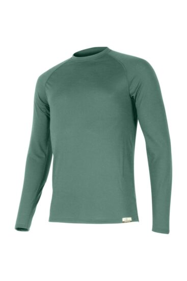 Lasting ATAR 7575 zelené pánské merino triko Velikost: XXL 8596445028973