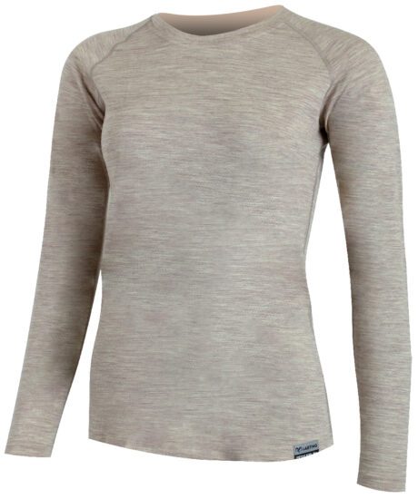 Lasting ATILA 7160 béžová dámské merino triko Velikost: XL