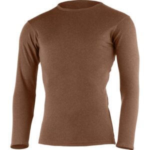 Lasting BELO 7474 hnědá pánská merino mikina Velikost: L
