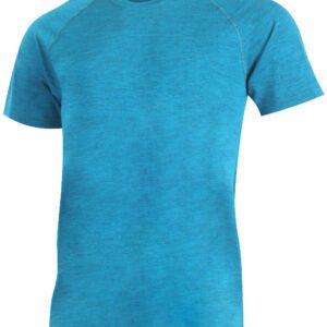 Lasting CARLOS 5858 modré pánské merino triko Velikost: 2XL