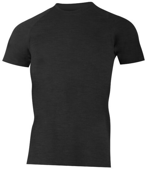 Lasting CARLOS 9090 černé pánské merino triko Velikost: L