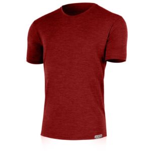 Lasting CHUAN 3160 červené pánské merino triko Velikost: M 8596445050127