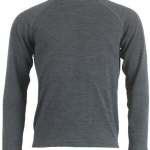 Lasting HUGO 8160 šedá pánský merino svetr Velikost: M 8596445232226