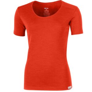 Lasting IRENA 2160 oranžové dámské merino triko Velikost: XL