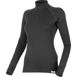 Lasting LAURA 9099 černá dámská merino mikina Velikost: XL 8595067871691