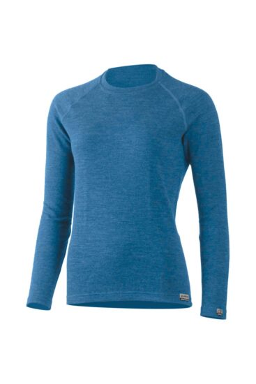Lasting LENA 5150 modrá dámská merino mikina Velikost: M