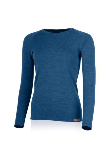 Lasting LENA 5160 modrá dámská merino mikina Velikost: S
