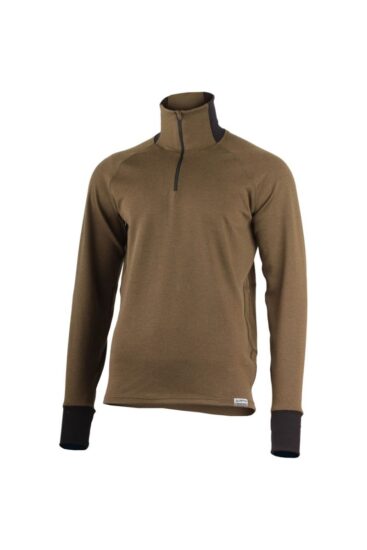 Lasting LEO 6369 zelená pánská merino mikina Velikost: XXL