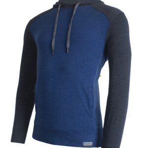 Lasting LERICH 5168 modrá pánská merino mikina Velikost: L 8595067926995