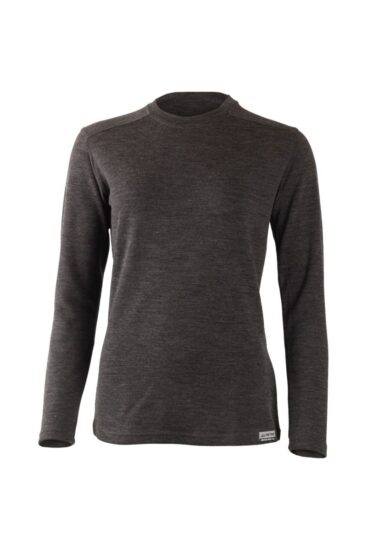 Lasting LOTA 8169 šedá dámská merino mikina Velikost: XL