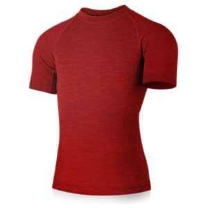 Lasting MABEL 3160 červené pánské merino triko Velikost: L/XL 8596445034554