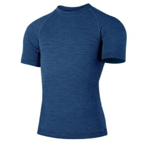Lasting MABEL 5160 modré pánské merino triko Velikost: 2XL/3XL 8596445037784