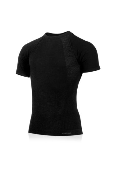 Lasting MABEL 9090 černé pánské merino triko Velikost: 2XL/3XL 8596445035728