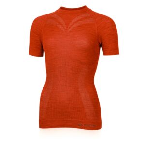 Lasting MALBA 2160 oranžové dámské merino triko Velikost: L/XL