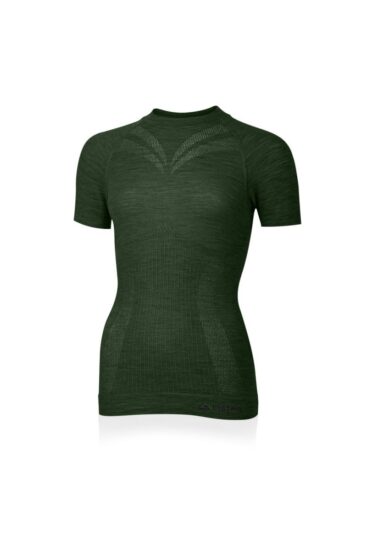 Lasting MALBA 6160 zelené dámské merino triko Velikost: S/M 8596445045598