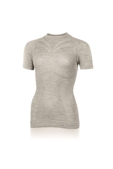 Lasting MALBA 7160 béžové dámské merino triko Velikost: XS