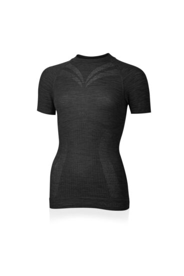 Lasting MALBA 8160 šedé dámské merino triko Velikost: S/M