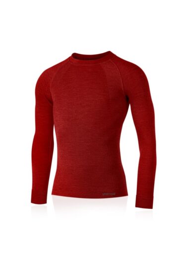 Lasting MAPOL 3160 červené pánské merino triko Velikost: 2XL/3XL