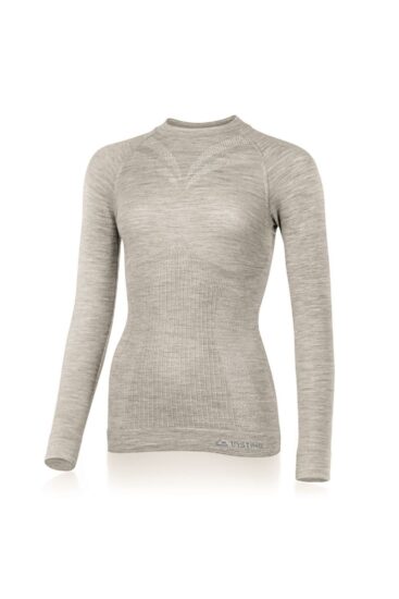 Lasting MATALA 7160 béžové dámské merino triko Velikost: S/M