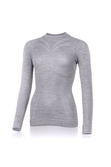 Lasting MATALA 8440 šedé dámské merino triko Velikost: XS 8596445035971