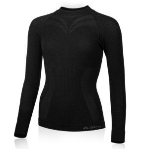 Lasting MATALA 9090 černé dámské merino triko Velikost: L/XL 8596445035490