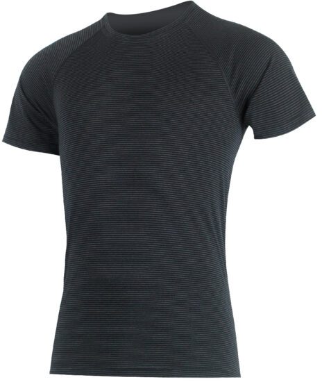 Lasting QUIDO P90 černé pánské merino triko Velikost: L 8995067847533