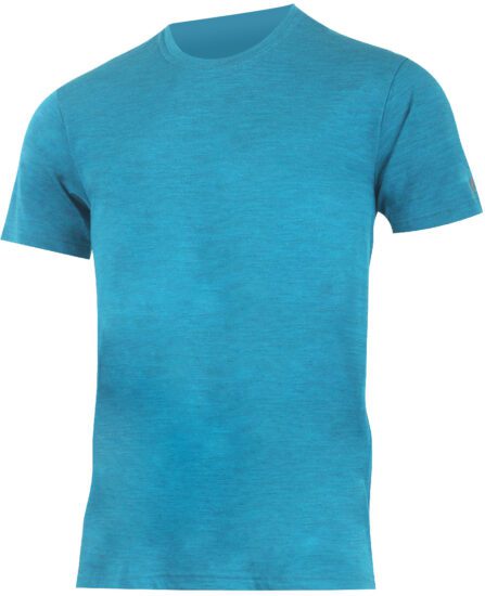 Lasting RIOS 5858 modré pánské merino triko Velikost: 2XL