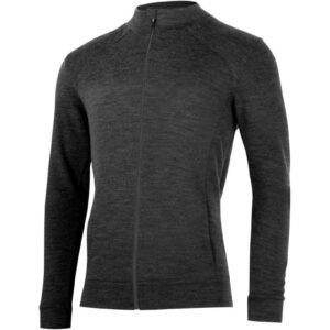 Lasting SARMIN 8168 šedá pánská merino mikina Velikost: XXL