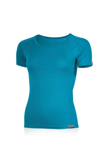 Lasting TARGA 5858 modré dámské merino triko Velikost: XL