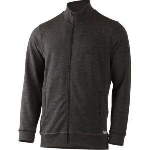 Lasting THERM 8160 šedá pánská merino mikina Velikost: S 8596445003857