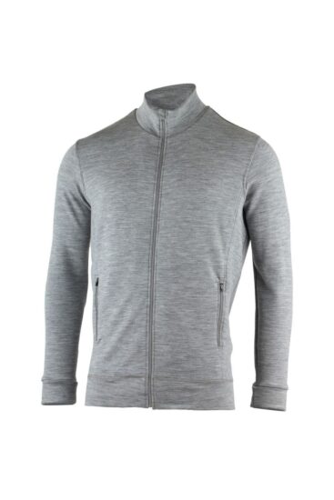 Lasting THERM 8499 šedá pánská merino mikina Velikost: XL