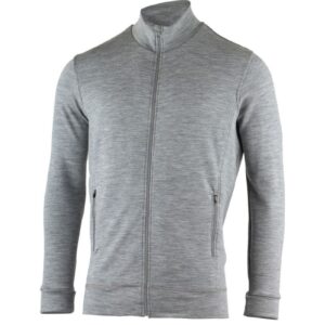Lasting THERM 8499 šedá pánská merino mikina Velikost: XXL