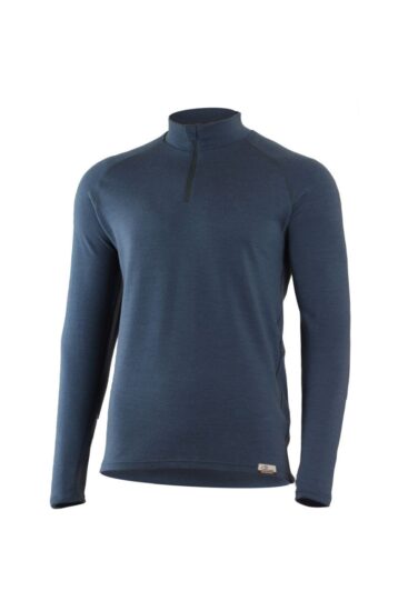 Lasting WARY 5659 modrá pánská merino mikina Velikost: XXL