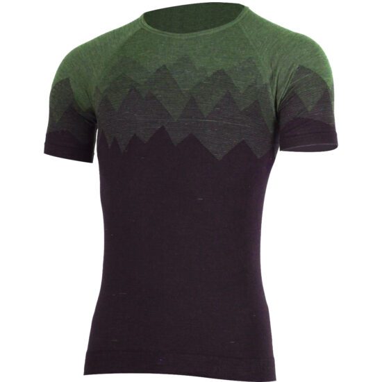 Lasting WESOR 6169 zelené pánské merino triko Velikost: L/XL