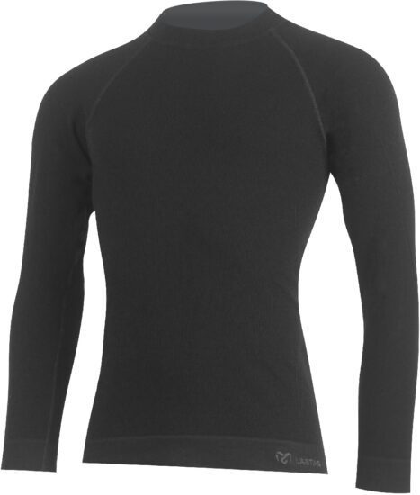 Lasting WILDA 9090 černé pánské merino triko Velikost: L/XL