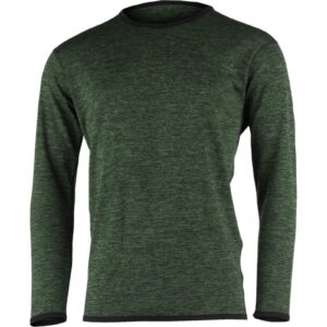 Lasting WINKL 3162 zelená pánská merino mikina Velikost: XL 8596445025941