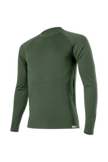 Lasting WITY 6262 zelená pánská merino mikina Velikost: 3XL 8595067854861